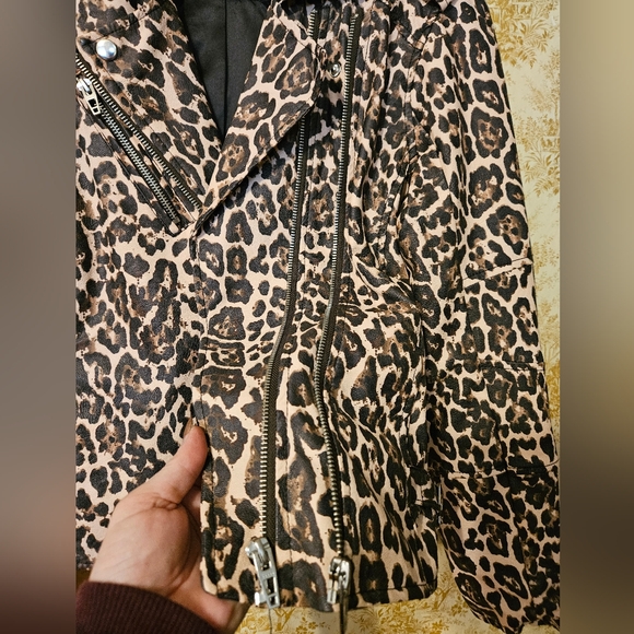 Colleen Lopez Small Faux Leather Moto Jacket - Picture 4 of 16